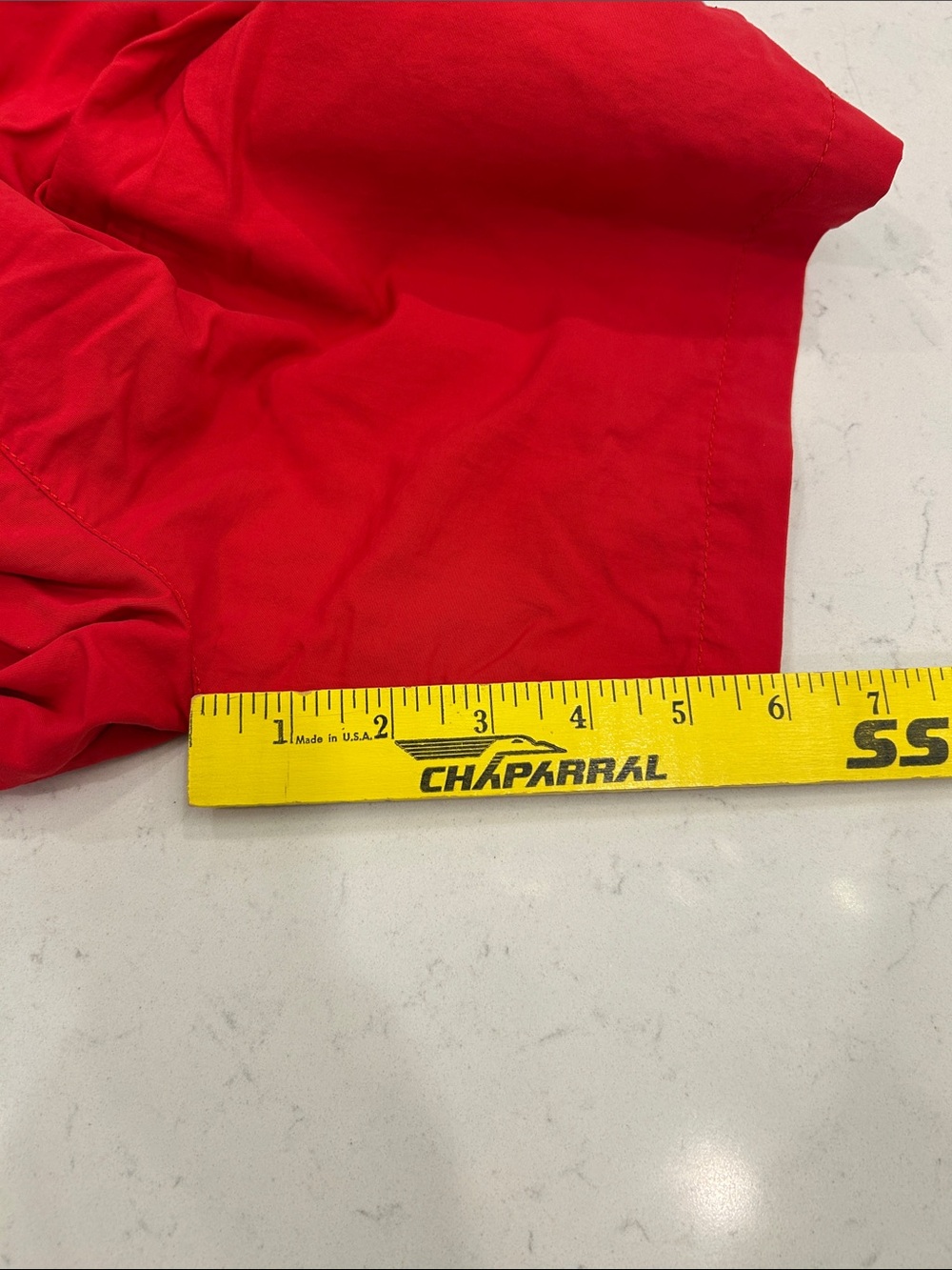 Tommy Bahama Red Men's Swim Trunks with White Drawstring - Picture 15 of 15